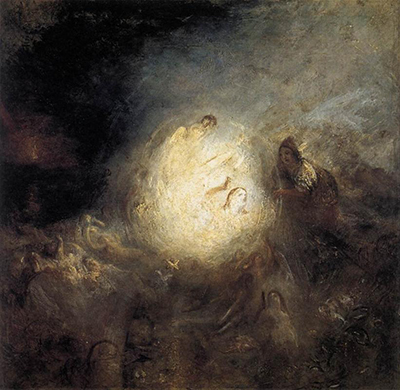 Undine Giving the Ring to Massaniello Fisherman of Naples William Turner